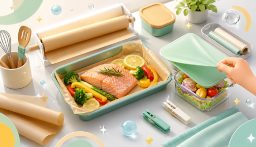まさかキャベツがアルミホイルの代用に？