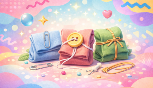 まさかヘアピンが安全ピンに？緊急時でも慌てない固定テクニック