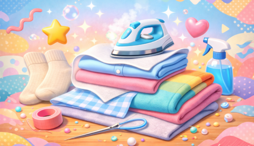 当て布の代用は綿ハンカチで解決！家にある5つの布や紙で代わりになる