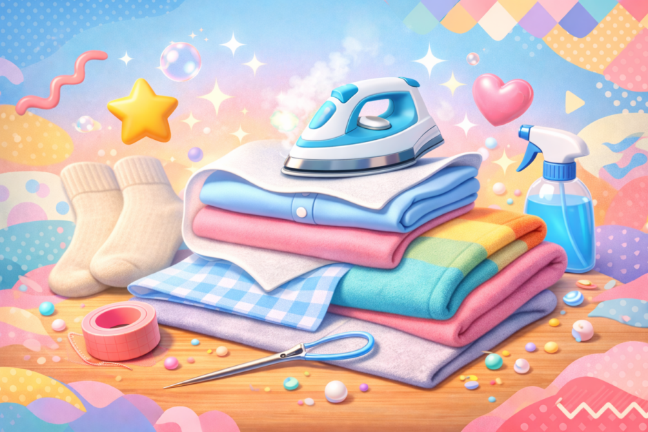 当て布の代用は綿ハンカチで解決！家にある5つの布や紙で代わりになる