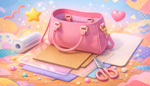 バッグの底板を代用するならコレ！100均プラダンや段ボールで自作する裏技