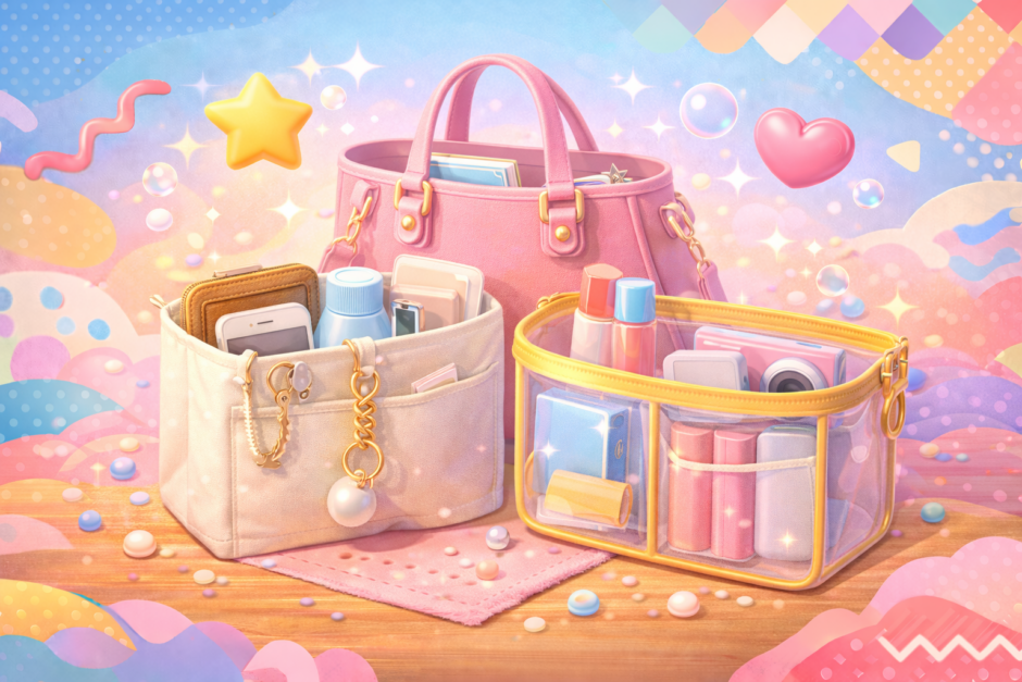 家にあるアレでバッグインバッグの代用！0円整理術