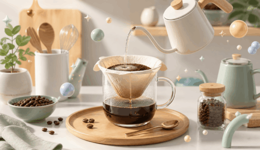 コーヒードリッパー代用で洗い物ゼロ！家にある物で淹れる裏ワザ