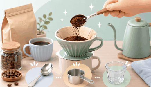 大さじで完璧！コーヒー計量スプーン代用術