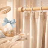 まさかクリップがカーテンテープの代用に?縫わない最強ハック