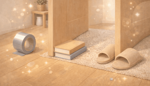 ドアストッパーの代用は段ボールで！今すぐドアを止める裏ワザ