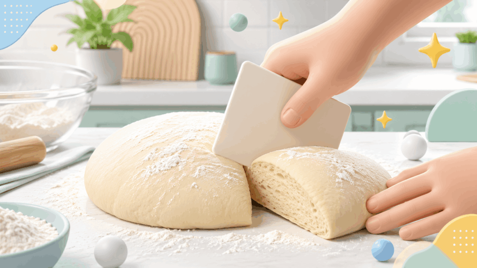 スケッパーの代用はクリアファイルか包丁で解決