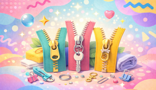 安全ピンがファスナー留め具の代用に？緊急処置を解説