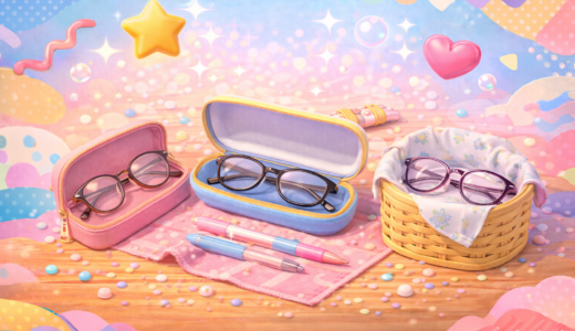 家にあるモノでメガネケース代用！0円で傷と歪みを防ぐ技