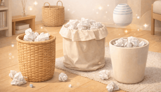 おしゃれなゴミ箱の代用はコレ！生活感を消す0円ハック