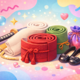 袴下帯の代用は浴衣の半幅帯でOK！着崩れしない結び方のコツ