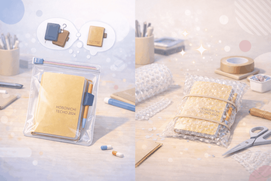 家にあるアレで解決！ほぼ日手帳カバーの代用術