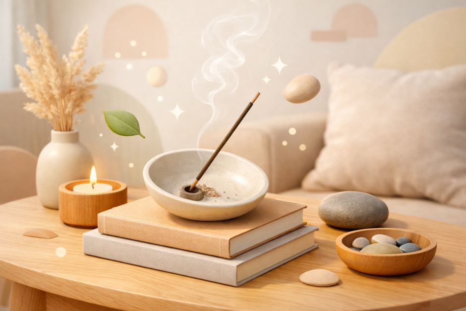 お香立ての代用はクリップが最強！家にある小皿で即席リラックス