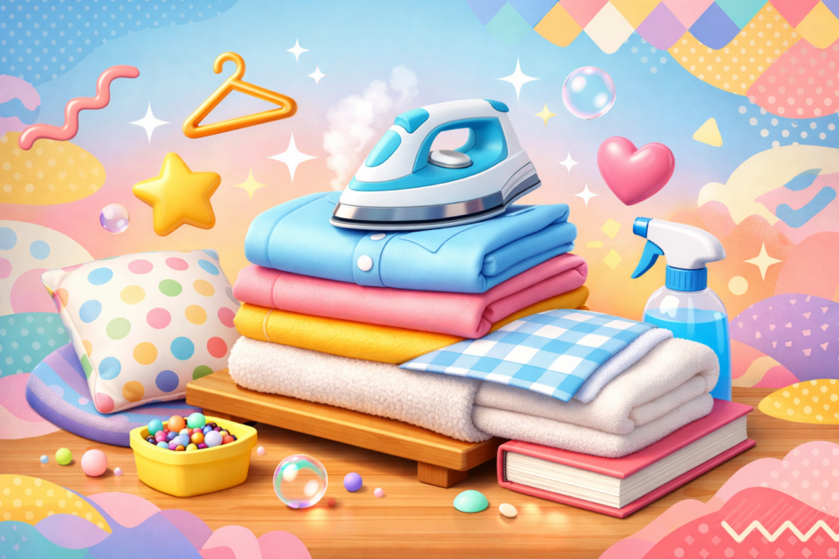 アイロン台の代用はバスタオルで即解決！家にあるもの代用5選