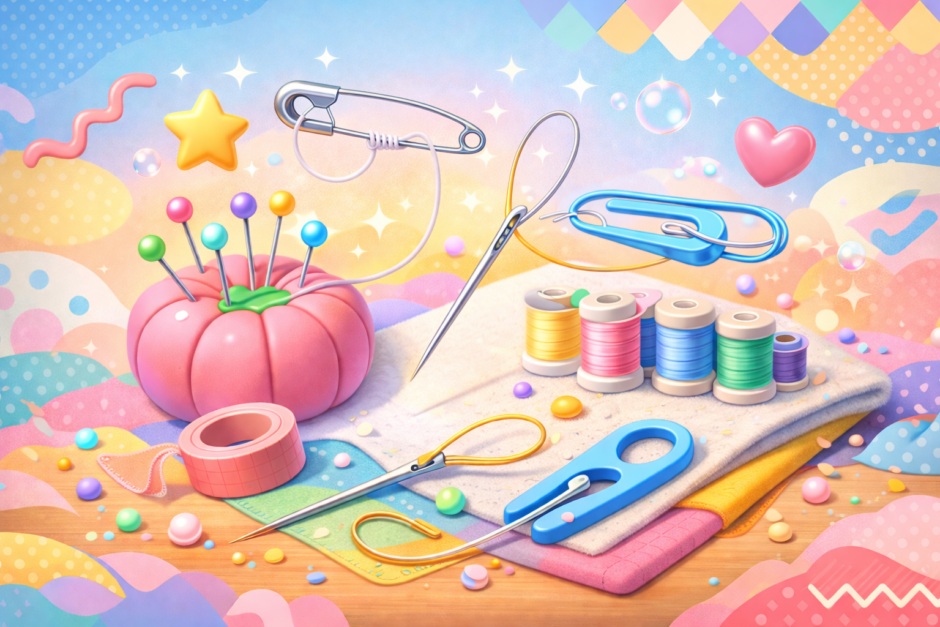 まさかアレが糸通しに？針穴に一発で通す裏ワザ5選