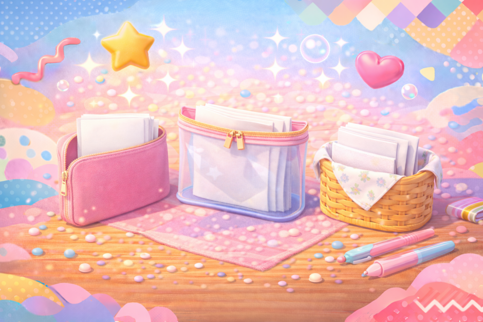 まさか封筒が？懐紙入れの代用になる意外な100均アイテム