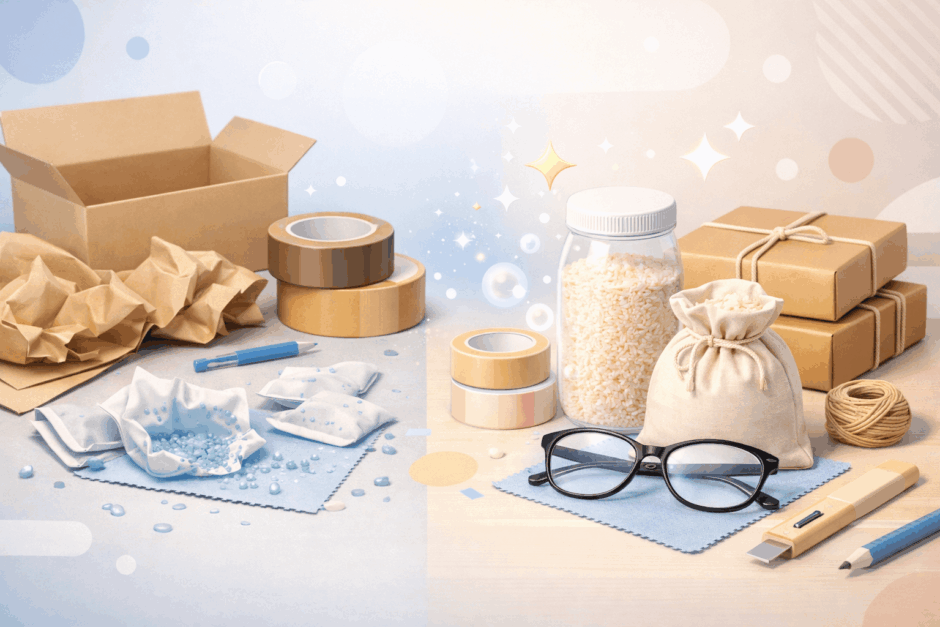 乾燥剤の代用はコレ！家にあるもので今すぐ湿気対策