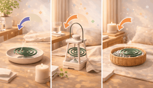 蚊取り線香ホルダーの代用はコレ！家にあるもので火災を防ぐ安全術