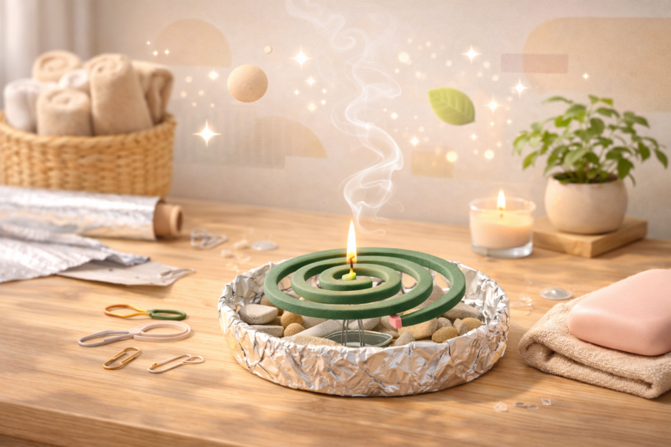 アレが蚊取り線香立てに？プルタブや100均グッズの驚き活用法