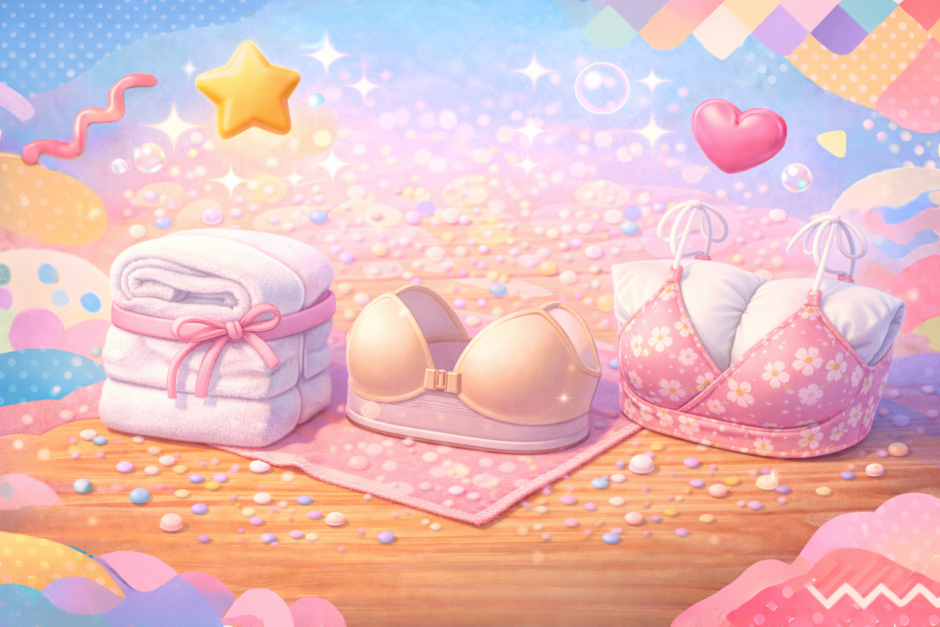 和装ブラの代用はコレ！スポブラやキャミソールで即解決