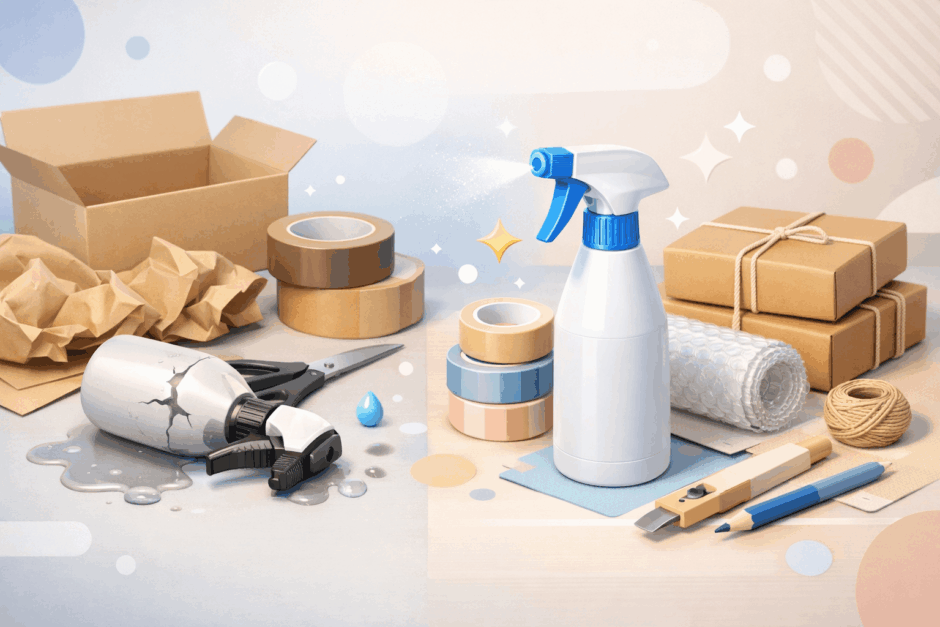 家にあるアレで霧吹きの代用！100均に行かずに済む神ハック