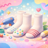 家にあるアレで靴下の滑り止めを代用！100均グッズで復活させる裏ワザ