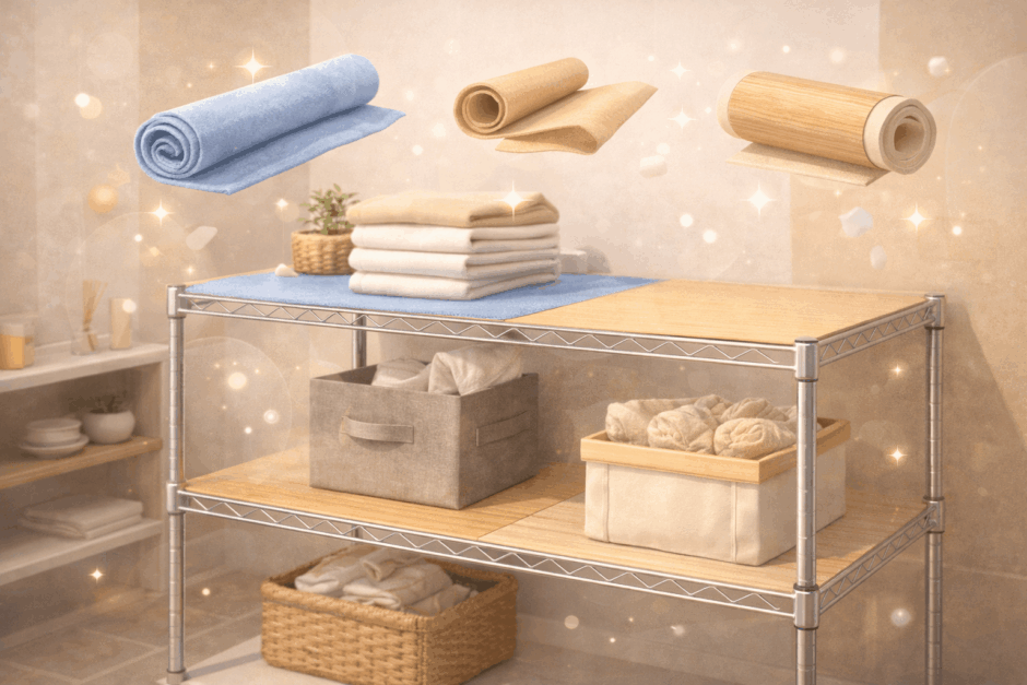 メタルラックのシート代用はプラダンで決まり！100均で安く自作