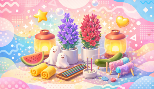 家にあるアレでお盆のミソハギ代用！0円で供養する方法