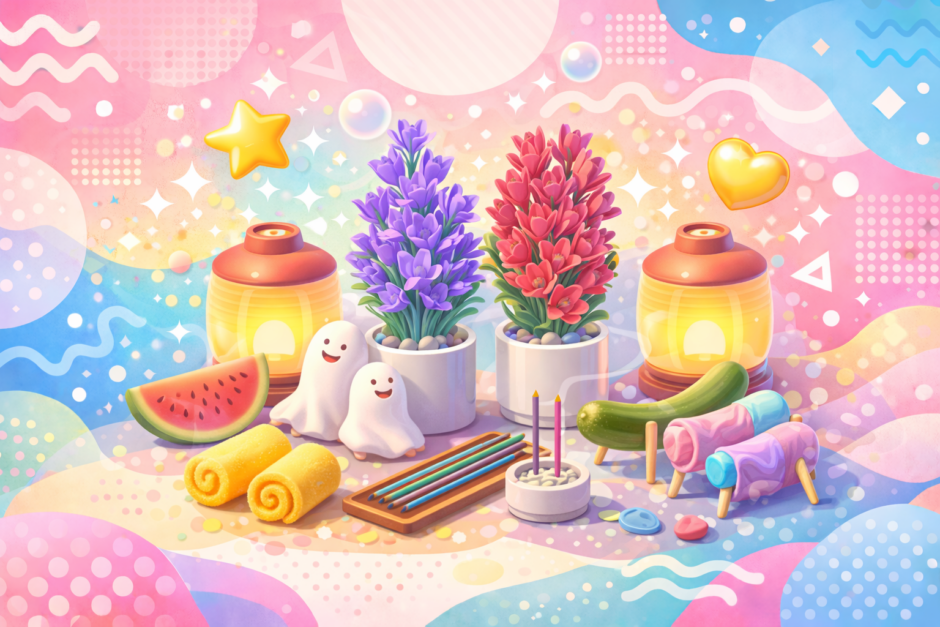 家にあるアレでお盆のミソハギ代用！0円で供養する方法