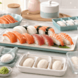 握り寿司型は買わずに代用！タッパーで綺麗に作る裏技