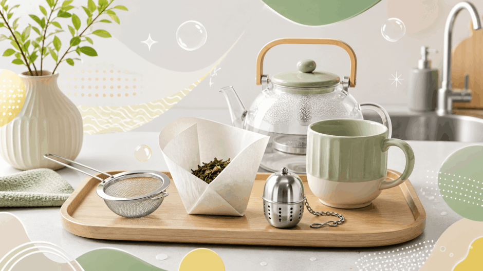 まさかアレがお茶パックの代用に？驚きの裏技