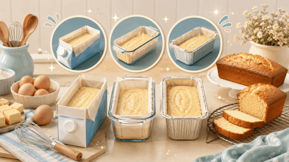 家にある物でパウンドケーキ型を代用しよう