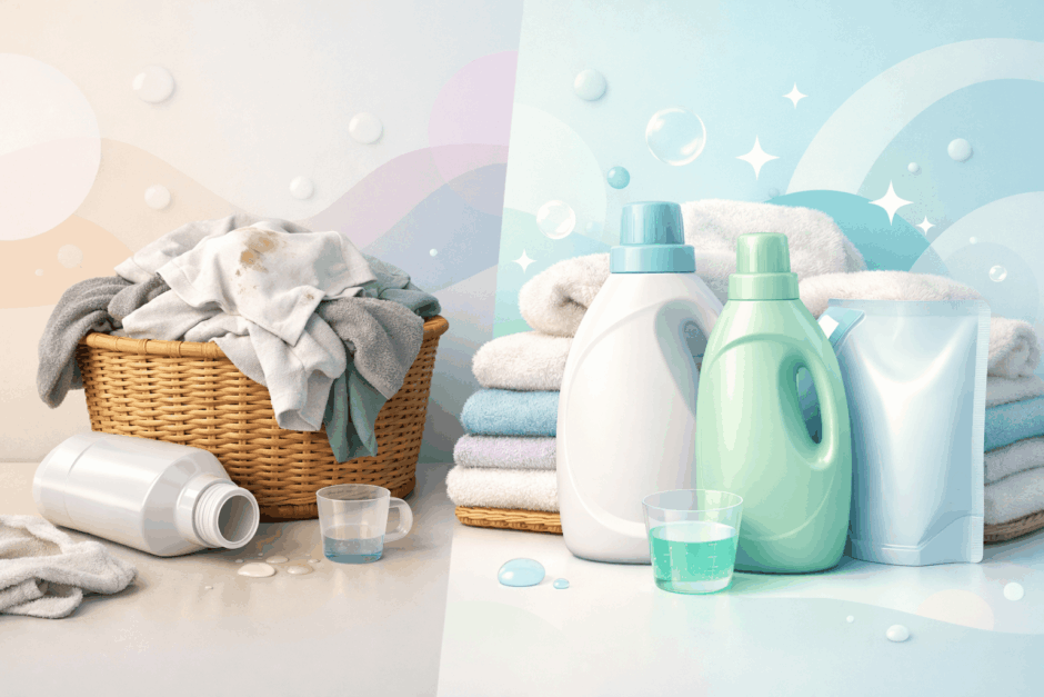 洗濯洗剤の代用はコレ！家にあるアレで汗も汚れもスッキリ