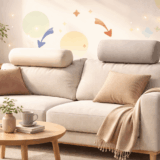 家にあるアレでソファのヘッドレストを代用!首の痛み即解消