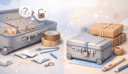 コンビニで解決！スーツケースの鍵を無くした時の代用テク