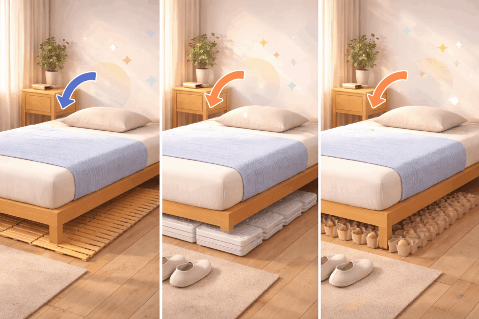 すのこの代用はコレ！押し入れやベッド下の湿気を防ぐ裏ワザ