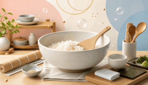 寿司桶の代用は大きめバットが最強？失敗しない酢飯の作り方