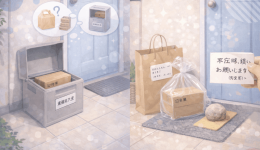 宅配ボックスの代用はコレ！家にあるアレで作る最強アイデア