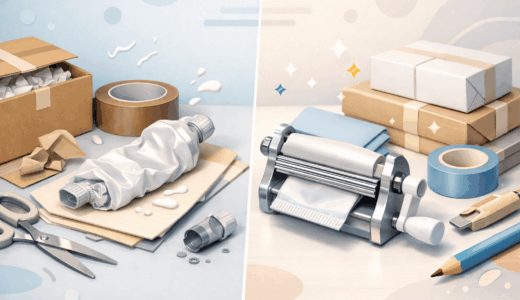 まさかカードがチューブ絞りの代用に？一滴残さず絞り出す技